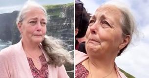Woman With Dementia Cannot Hold Back Tears As Her Daughter Takes Her On The Holiday Of Her Dreams