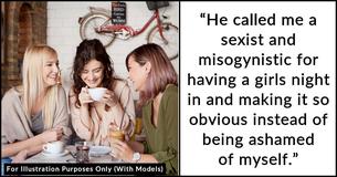 Boyfriend Furious After Discovering That His Girlfriend Is Having A Girls’ Night In — She Is Flabbergasted