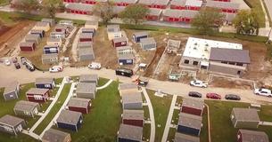 Small City Of 49 Tiny Homes Constructed And Provided To Homeless Veterans As A Safe Space To Live