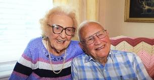 102-Year-Old Woman & 100-Year-Old World War II Veteran Find Love In Senior Home, Get Married