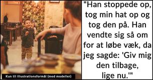 Kvinde irettesætter barn for at røre ved hendes ejendele og bliver konfronteret af sin mor