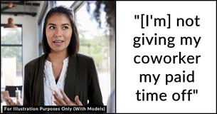 Childless Woman Refuses To Give Six Of Her Paid Vacation Days To Coworker With Three Kids And Workplace Drama Ensues