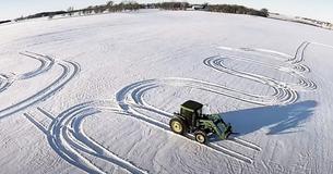 Farmer Writes Message In Snow, Video Garners Massive Audience