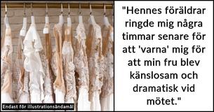 Guy Uninvites Fiancée familj från bröllopet efter att de gör bröllopsklänning shopping helt och hållet om syster