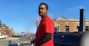 Man Brings Grill And Truckload Of Food To Assist Tornado Victims