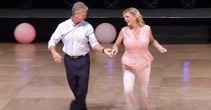 Este impecable número de baile los llevó a ganar el Campeonato Nacional de Shag
