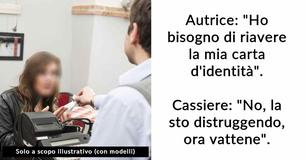 Donna si sente in colpa per aver messo nei guai un cassiere, si rivolge a Internet per sapere se è stata lei a sbagliare