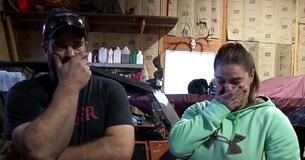 After Husband Struggles To Provide For Wife And 2 Adopted Kids, He Is Overcome When Secret Santa Hands Him $50,000