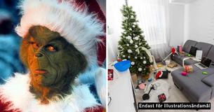 Mamma är arg efter ett 113 dollar Grinch-besök lämnade huset förstört och sonen täckt av saft