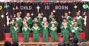 Adorable Group Of Kids Shake Hips And Give Knee-Slapping Performance Of Christmas Classic