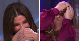 La encantadora y caótica entrevista entre Sandra Bullock y Kelly Clarkson se sale del guion