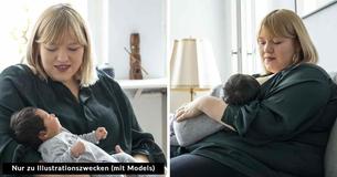 Vater behauptet, dass er nicht "gleich viel Zeit" mit dem Baby hat und sagt, dass seine "egoistische" Frau auf Milchnahrung umsteigen muss