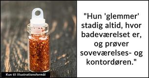 Kone placerer en glitterbombe for at forhindre svigermor i at snage i hendes soveværelse