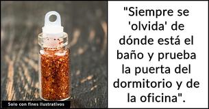 Esposa coloca una bomba de brillantina para impedir que su suegra husmee en su dormitorio