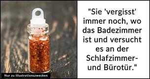 Ehefrau platziert Glitzerbombe, um Schwiegermutter davon abzuhalten, in ihrem Schlafzimmer zu schnüffeln