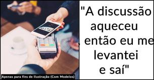 Família esquece suas carteiras e pede que a futura sogra pague por um jantar caro