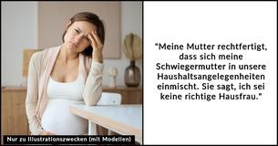 Ehemann bezeichnet schwangere Mutter als schlechte Ehefrau und erwartet von ihr, dass sie trotz 14-Stunden-Schicht kocht und putzt