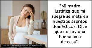Está embarazada y trabaja 14 horas al día, pero su marido la regaña porque no hace las tareas domésticas