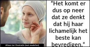Terminaal zieke vrouw vraagt echtgenoot toestemming om nog één keer met ex het bed te delen & laat hem ontredderd achter