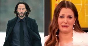 Keanu Reeves 'agarrou' a mão de Drew Barrymore para que ela pudesse ser 'um ser humano livre'