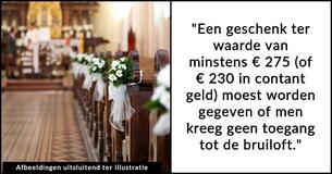 Bruid maakt zus woedend met "eisen" om aanwezig te zijn op haar bruiloft: geen toegang zonder geschenk ter waarde van € 275