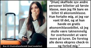 Kvinde slår op med sin kæreste i lufthavnen, efter at hans mor har givet hende en "gratis busbillet"