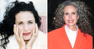 Andie MacDowell Flaunts Gray Hair And Says People Are ‘Beautiful’ As They ‘Get Older’