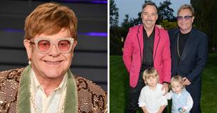 Elton Johns süße Söhne werden schnell erwachsen