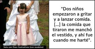 Recién casados enfadados les cobran a sus invitados por llevar a sus hijos "revoltosos" a su boda que era libre de niños