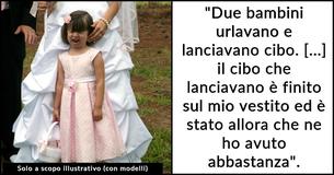 Gli sposi arrabbiati mandano il conto del cibo ai genitori per aver portato i loro figli irrequieti al "matrimonio senza bambini"