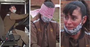 Community Blindfolds Delivery Driver To Gift Her Money For New Roof