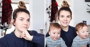 Nachdem sie früh in der Schwangerschaft verlassen wurde, zeigt die Mutter von Zwillingen Mut und Entschlossenheit, die Kinder allein großzuziehen