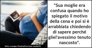 La futura mamma usa un amico come donatore di sperma ma si sente "colpevole" dopo aver scoperto che sua moglie non lo sapeva