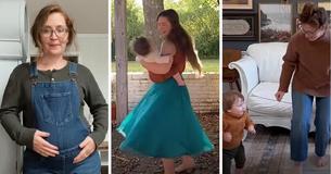 New Mom Dances Her Way Through Emotional & 'Bittersweet' Journey From Pregnancy To Motherhood