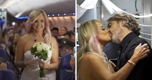 Couple Races To Their Marriage Appointment And Ends Up Marrying At 37,000 Feet