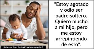 Critican a padre soltero por buscar asesoría legal para obligar a la madre a ocuparse del niño