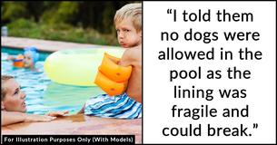 Parents ‘Demand’ Man Re-Open Private Pool He Closed After Neighborhood Kids Damaged It
