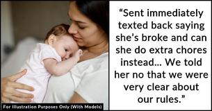 Parents Criticized For Unreasonable Visiting Rules & Using Baby As A ‘Cash Grab’