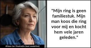 Moeder krijgt te horen dat ze  'egoïstisch' is omdat ze weigerde haar eigen verlovingsring aan haar zoon & zijn verloofde te geven
