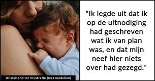 Vrouw brengt baby mee naar bruiloft waar kinderen niet zijn toegelaten en is in de war door de kritiek die ze krijgt op haar beslissing
