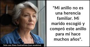 Un hijo califica a su madre de "egoísta" por negarse a darle su propio anillo de compromiso para su prometida