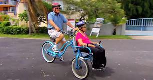 Loving Husband Invents Special Bike So He Can Take His Wife With Alzheimer's On Rides