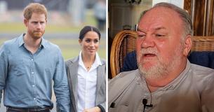 El padre de Meghan Markle dice que ella debe "cuidar" de él porque la realeza se lo "debe"