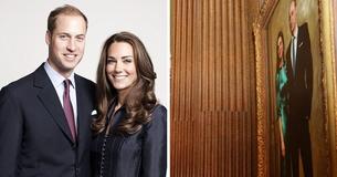 Prince William And Kate Middleton Unveil Their First Official Joint Portrait & It’s Stunning