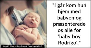 Gravid enke sønderknust efter hendes søster opkalder sit eget barn efter hendes afdøde mand