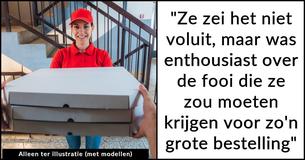 Man helpt koerier die € 20 fooi kreeg op een bestelling van € 900 en spreekt zicht uit over de hele cultuur die rond fooi geven hangt