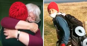 Dad And Son Walk Over 1700 Miles To Visit Grandmother And They 'Shall Never Forget' It
