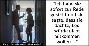 Vater sagt Familienurlaub ab, nachdem seine Frau den Sohn hinter seinem Rücken ausgeschlossen hat