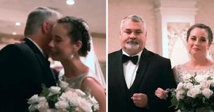 Bride Walks Down Aisle Accompanied By Father Of Late Organ Donor Who Saved Her Life