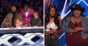 Trio Earn The Golden Buzzer For Their Cheeky Changes To Dolly Parton's 'Jolene'